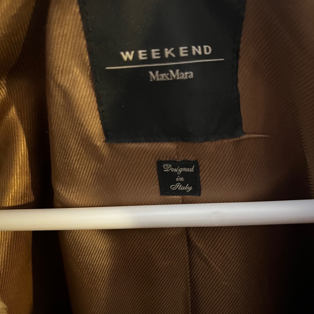 Maxmara Weekend Tan Jacket - image 2